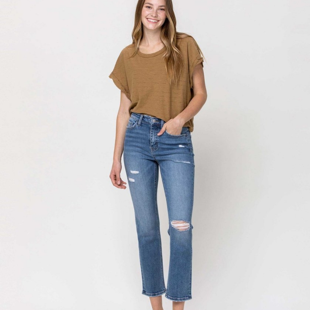VERVET High Rise Slim Straight SZ 28